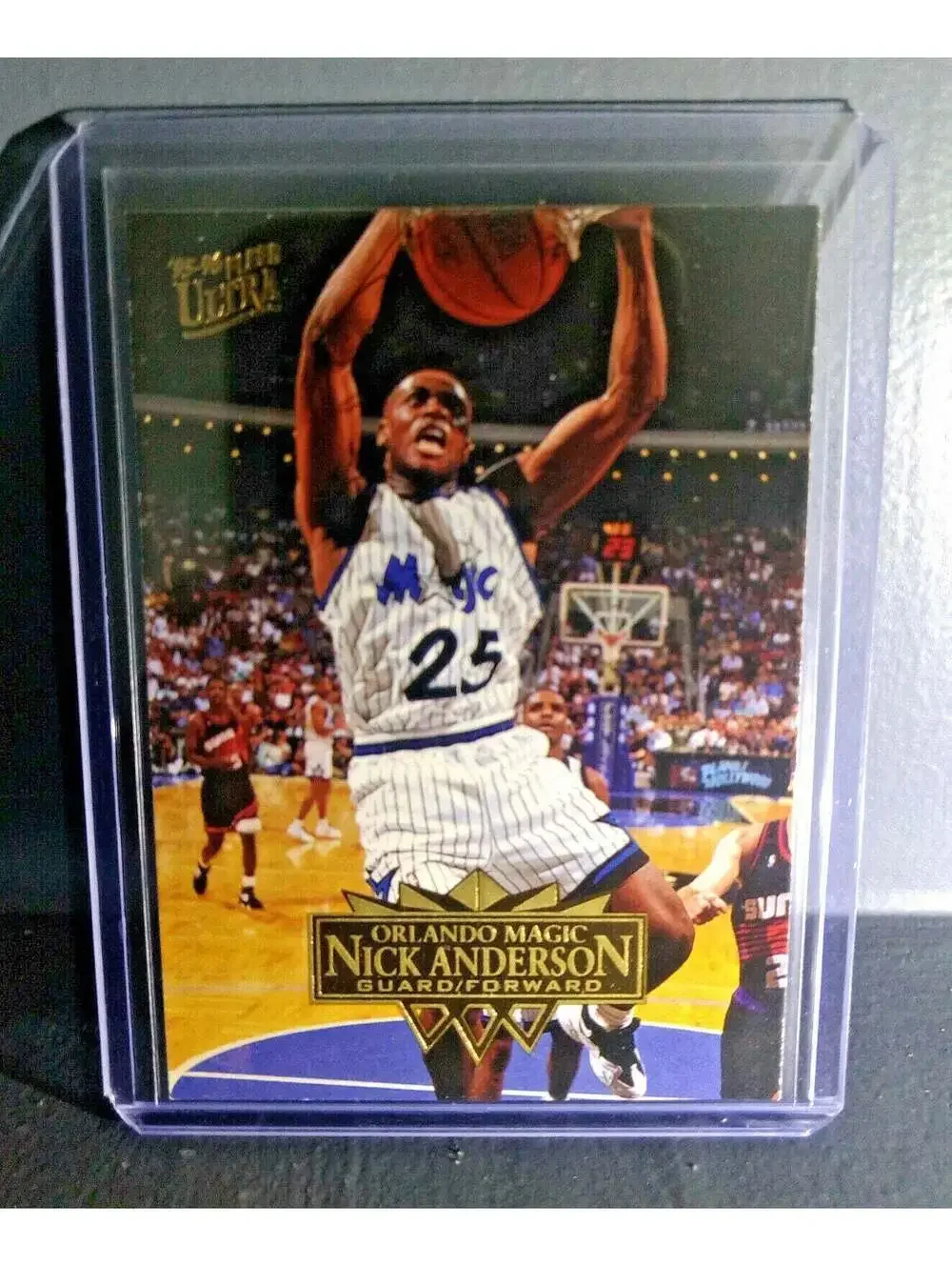 1995-96 Nick Anderson Fleer Ultra #123 Basketball Card